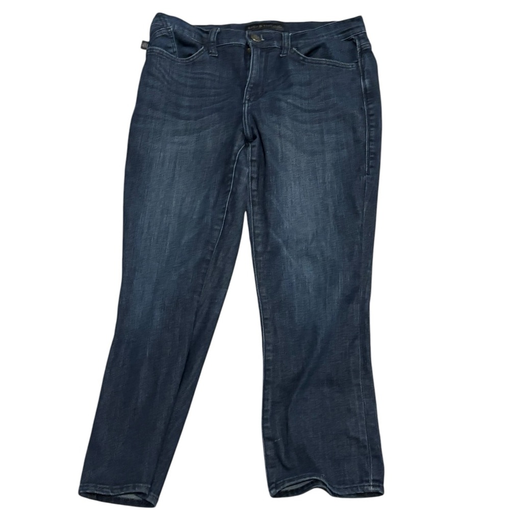 ROCK & REPUBLIC Women’s Kendall Capri Jeans Dark Wash Size 10